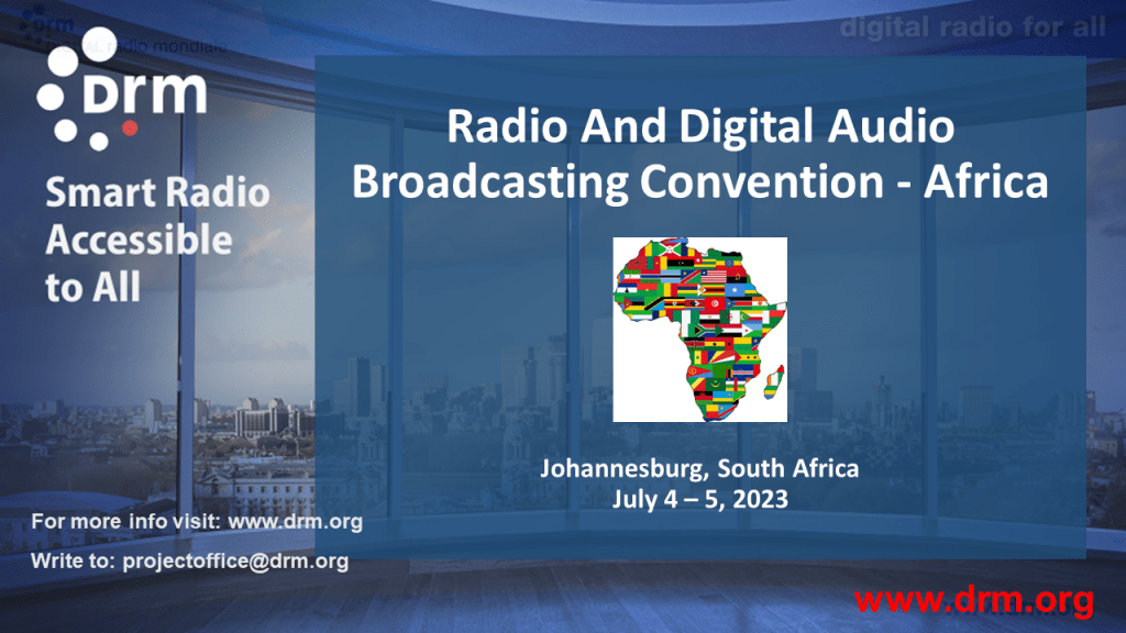 DRM Present at Top African Digital Radio Event - Digital Radio Mondiale