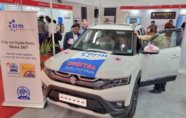 Car with DRM at BES Expo