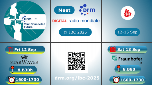 DRM IBC 2025 Invitation