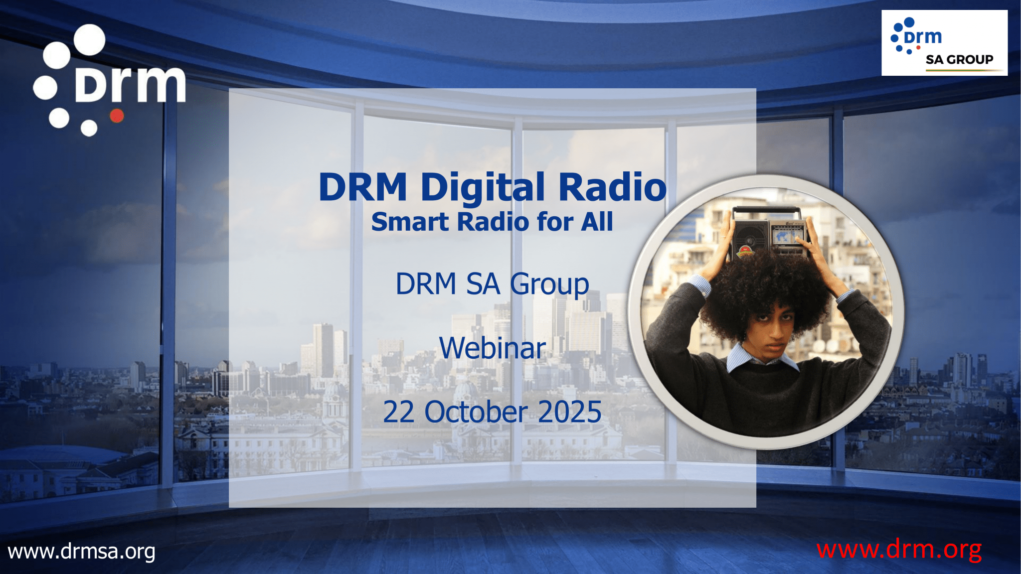 First DRM Webinar Successfully Organised by the DRM South Africa Group ...