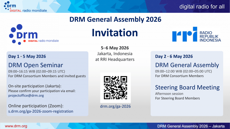 DRM GA 2026 Invitation