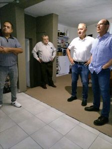 DRM South Africa Group Directors discussing plans for the DRM in FM demonstration